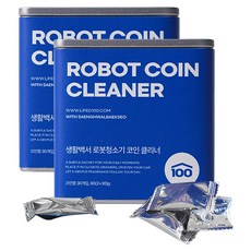 Lifegd100 掃地機器人錠狀發泡固體清潔劑, 2個, 60g