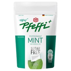 Pfeffi 無糖薄荷糖, 1個, 105g