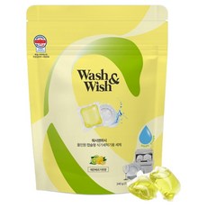 WASH&WISH 多合一膠囊型洗碗機專用洗滌劑 32入, 1個, 240g