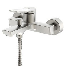 이누스 니켈 욕조 샤워 수전 N-0930N 방문설치, 1개