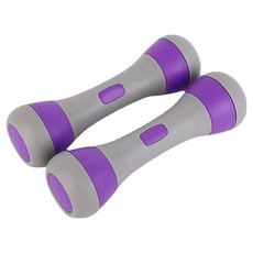小麥購物 可調式啞鈴 L703 紫色, 2個, 2kg