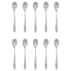 HANIL STAINLESS STEEL Adelio 不鏽鋼茶匙, 10個, 單一顏色, 單品