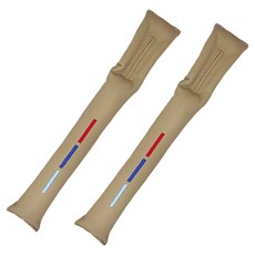 SOTT 汽車座椅縫隙塞, 2個, 米色 + 紅天藍色