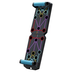 Ttanitaeni 伏地挺身健身板 伏地挺身支架, 單一商品, 黑色 + 灰色