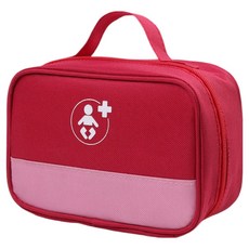 LIVING POCKET 大容量急救收納包 大號 托特紅, 1個