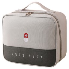 Living Pocket 緊急藥品 急救藥品 防水收納包 灰色 大號, 1個