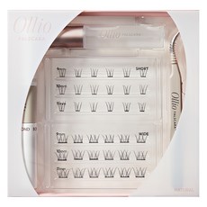 Ollio Pulsecara 假睫毛多合一套組 自然款, 1個, 黑色 / 無香