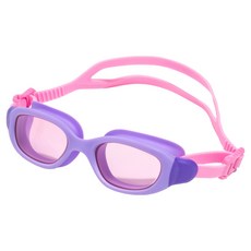 KeepSwimming 兒童款寬泳鏡, 1個, 薰衣草紫 粉色