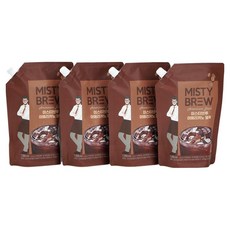 MISTY BREW 美式黑咖啡, 1包, 1L, 4包