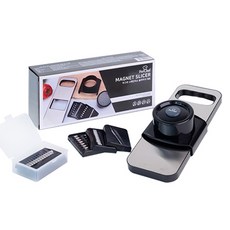 PERCHEF 磁吸式不鏽鋼切片器組, 1套, 冷灰色