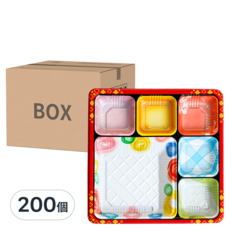 高級日式餐盒 TSR-70-4, 1箱, 200個