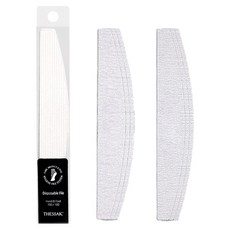 THESSAK 去角質衛生磨板系統 半月型 足部 身體 + 100號磨砂 3片 + 180號磨砂 3片 套組, 1套