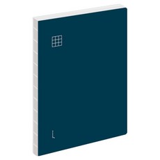 뮤니드 잇 핸디 A5 3mm 그리드 노트, 네이비, 1개