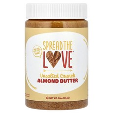 Spread The Love 無添加杏仁奶油脆, 1個, 454g