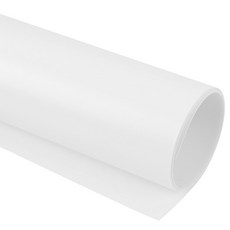 컴스 촬영 PVC 양면 무광 배경지 White 60 x 100 cm, 1개, IH168