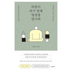 마흔이 되기 전에 명상을 만나라:명상하는 변호사 최순용의 직장인을 위한 명상 입문서, 수오서재, 최순용