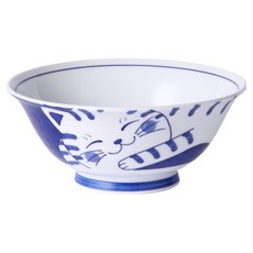 Airindo 貓咪系列麵碗, 條紋款, 1個