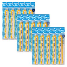 스포니 소프트핏 오버그립 N-1000 5p, 옐로우, 3개