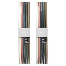 TAMAKI 堅固的現代感筷子5雙組, 筷子10入, 2套, 白色, 紅色, 海軍藍, 綠色, 摩卡色