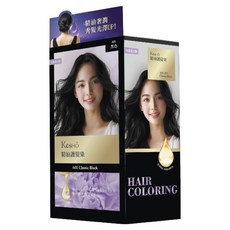 KeSHO 精油護髮染 40g, A01黑色, 1組