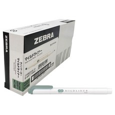 ZEBRA 斑馬牌 MILDLINER, 苔蘚綠, 10個
