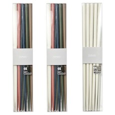 TAMAKI 堅固現代感筷子3種 x 5p套組, 1套, 混色, 混色, 白色, 筷子3種 x 5p