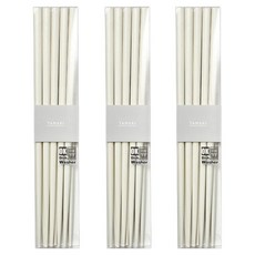 TAMAKI 堅固的現代感筷子5雙組, 筷子15入, 3套, 白色