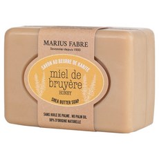 MARIUS FABRE 法鉑馬賽肥皂 蜂蜜乳油木草本皂, 1個, 100g