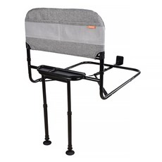 Famica 居家輔具 為你撐腰床護欄 成人專用附邊桌床護欄 D090, 灰色