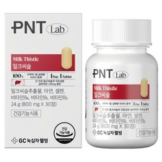 피엔티 GC녹십자웰빙 밀크씨슬, 30정, 1개