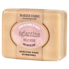 MARIUS FABRE 法鉑馬賽肥皂 野玫瑰乳油木草本皂, 1個, 100g