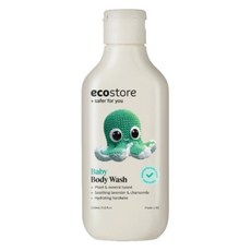 ecostore 宜可誠 純淨寶寶沐浴露 不含皂 無人工香精色素, 200ml, 1瓶