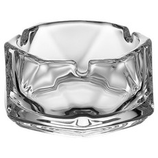 Cash Rich 簡約奢華潮流菸灰缸 9 x 4.5 cm, 1個, 透明