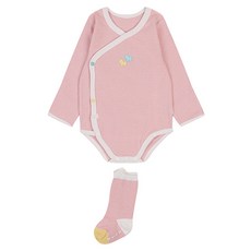 ETTOI 嬰幼兒禮品 Witty ST 新生兒連身衣襪子組 + 購物袋