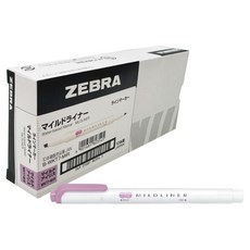 ZEBRA 斑馬牌 MILDLINER, 鳶尾紫色, 10個
