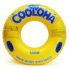 Cool Lohas水上玩具圈 120cm, 黃色, 1個