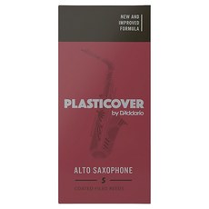 D'Addario 塑膠套中音薩克斯風簧片, 5個