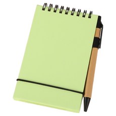 彩色便攜迷你筆記本 50張, 1個, 薄荷綠