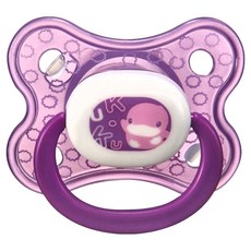 KU.KU Duckbill 酷咕鴨 繽紛安撫奶嘴 較大, 粉色, 第2階段, 1個