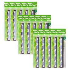 SPONY Soft Fit 透氣握把布 N-2000 5入, 黑色