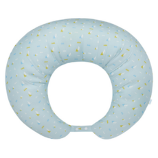 Combi 康貝 多功能水洗棉月亮枕, 小山藍