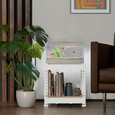 SPEEDRACK 養殖架 鋼製層架 魚缸底座, 白色, 2層