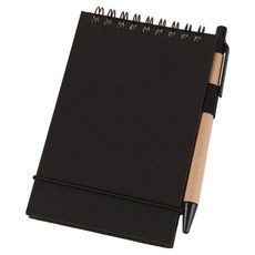 彩色便攜迷你筆記本 50張, 1個, 黑色