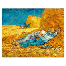 Market Ring 傑作室內裝飾畫 名畫 Type 6, 無框