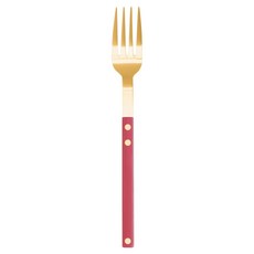 보겐 쌍띠에 커트러리 디너 포크 골드, 카민레드, 1개