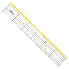 유니크 패치워크 컬러 시접자 30cm, 혼합색상, 1개