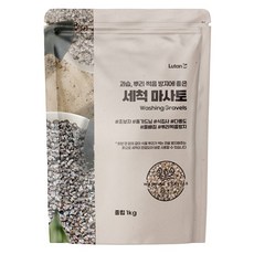 루땅 세척 마사토 중립, 1개, 1kg