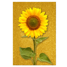 마켓링 풍수 인테리어그림 해바라기 타입4, 무테