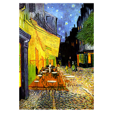 Market Ring 名作室內裝飾畫 名畫 類型4, 無框