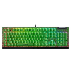 레이저 BlackWidow V4 X MineCraft Edition 마인크래프트 에디션 유선 기계식 키보드, 그린, RZ03-04704100-R3M1, 제조사축